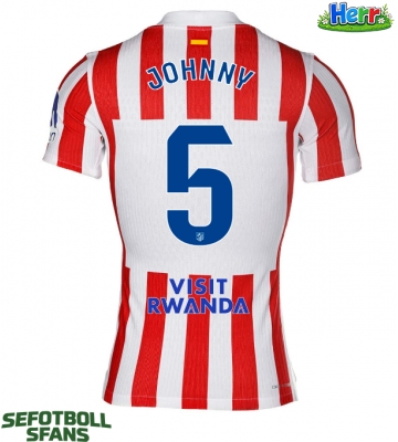 Atletico Madrid Johnny Cardoso #5 Hemmatröja 2025-26 Kortärmad